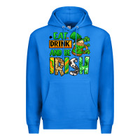 True Royal Eat drink and be Irish St. Patrick's Premium Hoodie - LillyAllenDesigns