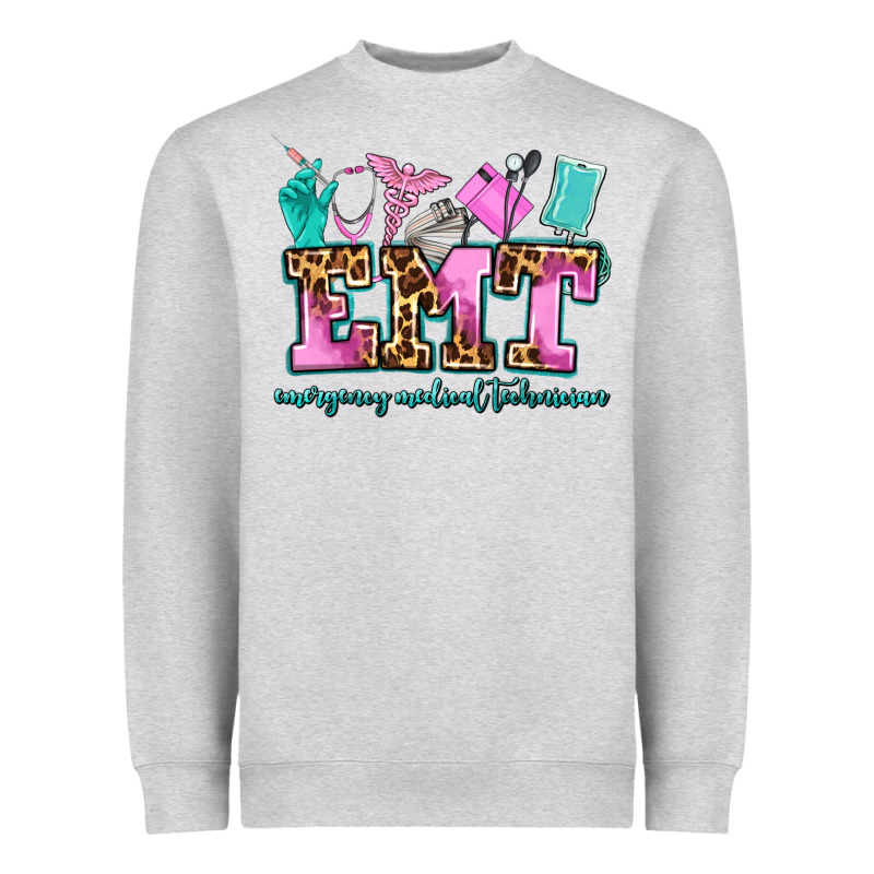 Emt Emergency Medical Technician Heavyweight Sweatshirt by AdoDesignShop | Teevron