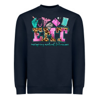 Navy emt emergency medical technician Heavyweight Sweatshirt - AdoDesignShop