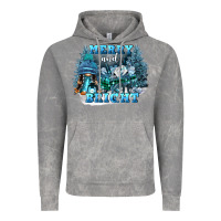 Cloud Rock merry and bright Vintage Hoodie - FaDigitalArtStudio