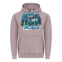 Vintage Zinc merry and bright Vintage Hoodie - FaDigitalArtStudio