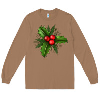 Toasted Coconut Mistletoe Long Sleeve Tee - BundleAndBundleShop