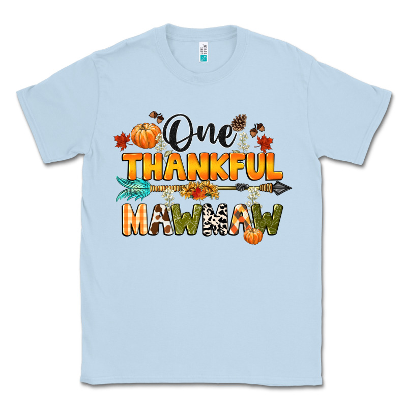 One Thankful Mawmaw Classic Tee by CowGirlArtShop | Teevron