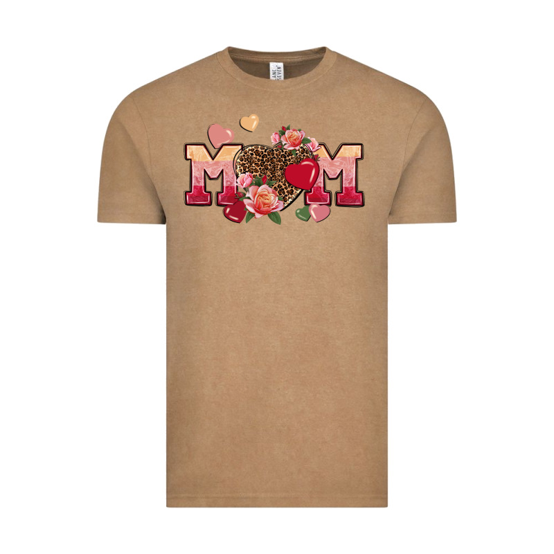 Valentine's Day Mom Vintage Tee by FaDigitalArtStudio | Teevron