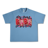 Pebble Blue Valentine's Day babe Urban Heavy Tee - FaDigitalArtStudio