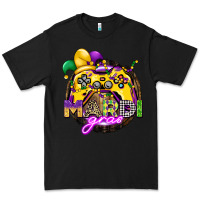 Black mardi gras gamer Premium Tee - CowGirlArtShop