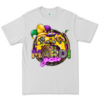 Dove Grey mardi gras gamer Premium Tee - CowGirlArtShop