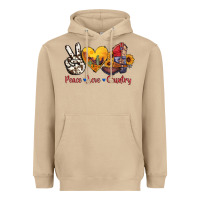 Mushroom peace love country american texas flag boots Heavyweight Hoodie - AdoDesignShop