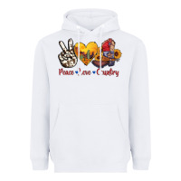 White peace love country american texas flag boots Heavyweight Hoodie - AdoDesignShop