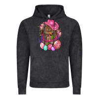 Cowboy Rabbit Easter Vintage Hoodie | Teevron