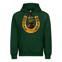 Forest Green horseshoe and cowgirl Urban Hoodie - JahusDesignShop