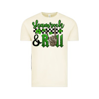 St. Patrick's Day Shamrock And Roll Vintage Tee | Teevron