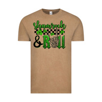 Vintage Coffee St. Patrick's Day Shamrock and roll Vintage Tee - OliviaCreatesArt