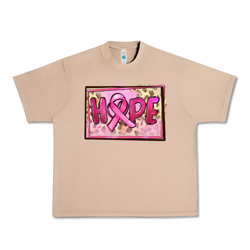 Hope Breast Cancer Urban Heavy Tee by FaDigitalArtStudio | Teevron