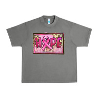 Tornado Hope Breast Cancer Urban Heavy Tee - FaDigitalArtStudio