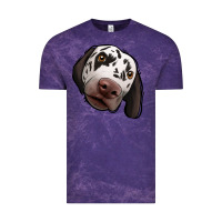 Cloud Purple Dalmatian Vintage Tee - Jasminsmagicworld