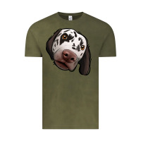 Vintage Olive Dalmatian Vintage Tee - Jasminsmagicworld