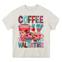 Coffee Is My Valentine Valentine's Day Heavy Core Tee | Teevron