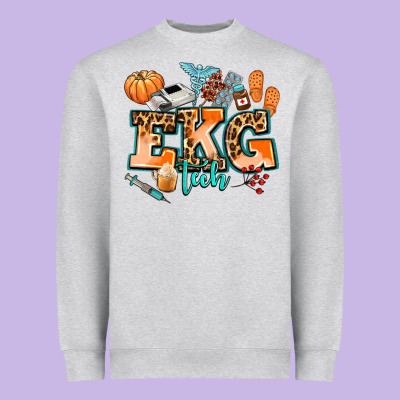 Ekg Tech Fall Heavyweight Sweatshirt Designed By Adodesignshop