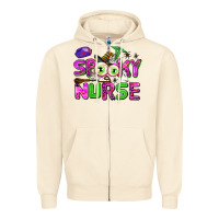 Sandshell spooky nurse Zipper Hoodie - AdoDesignShop