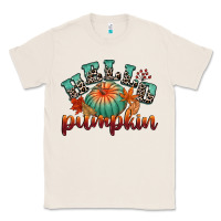 Natural hello pumpkin Classic Tee - CowGirlArtShop