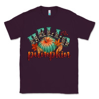 Plum hello pumpkin Classic Tee - CowGirlArtShop