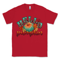 Red hello pumpkin Classic Tee - CowGirlArtShop