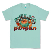 Seafoam hello pumpkin Classic Tee - CowGirlArtShop