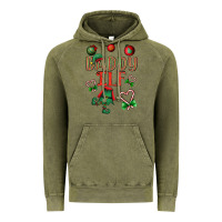 Vintage Olive Daddy Elf Vintage Hoodie - BundleAndBundleShop