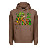 Chestnut kiss me im irish st patricks lip stain Premium Hoodie - LillyAllenDesigns