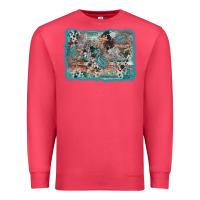 Cardinal cross western background Premium Sweatshirt - AdoDesignShop