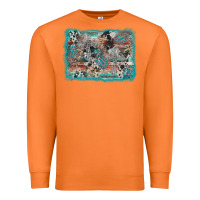 Carrot cross western background Premium Sweatshirt - AdoDesignShop