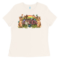 Bone Oh how he loves us cross Easter Day Ladies Tee - HowdyJamesFarm