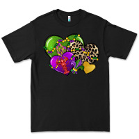 Black mardi gras hearts cg (1) Premium Tee - CowGirlArtShop