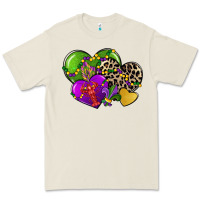 Bone mardi gras hearts cg (1) Premium Tee - CowGirlArtShop