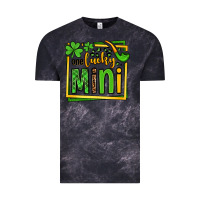 Cloud Black One lucky mini St. Patrick's Vintage Tee - OliviaCreatesArt