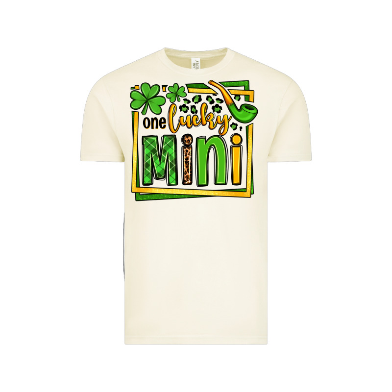 One Lucky Mini St. Patrick's Vintage Tee by OliviaCreatesArt | Teevron