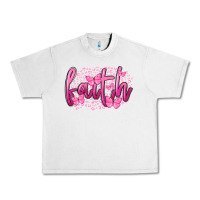 Lunar Rock Faith Breast Cancer Urban Heavy Tee - FaDigitalArtStudio