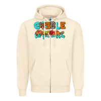 Sandshell gobble till you wobble Zipper Hoodie - AdoDesignShop