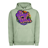 Pigment Oil Green bad witch Urban Hoodie - JahusDesignShop