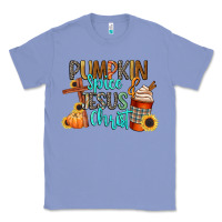 Colony Blue pumpkin spice and jesus christ Classic Tee - CowGirlArtShop