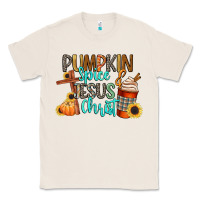 Natural pumpkin spice and jesus christ Classic Tee - CowGirlArtShop