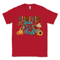 Red pumpkin spice and jesus christ Classic Tee - CowGirlArtShop