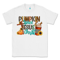 White pumpkin spice and jesus christ Classic Tee - CowGirlArtShop