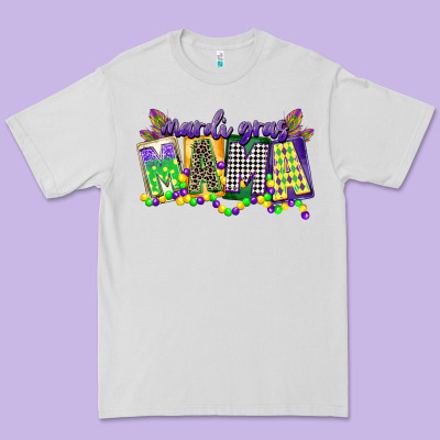 Mardi Gras Mama Premium Tee Designed By Cowgirlartshop