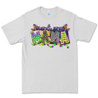 Dove Grey mardi gras mama Premium Tee - CowGirlArtShop