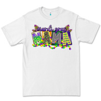 White mardi gras mama Premium Tee - CowGirlArtShop