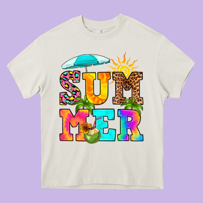 Summer Heavy Core Tee Designed By Ranaportraitstore