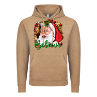 Vintage Coffee Believe And Santa Vintage Hoodie - BundleAndBundleShop