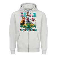 Relax We Are All Crazy  Competition Zipper Hoodie | Teevron
